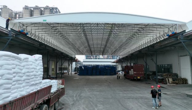 連城懸空電動雨棚