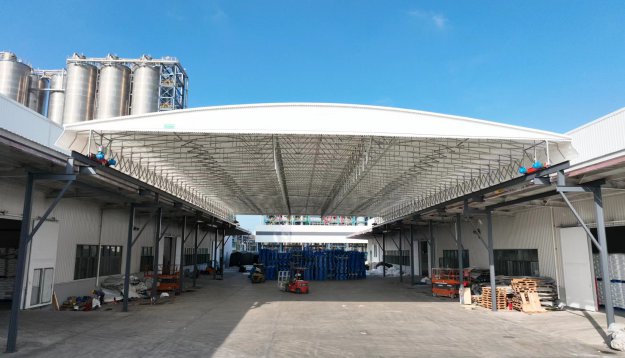 連城懸空電動雨棚