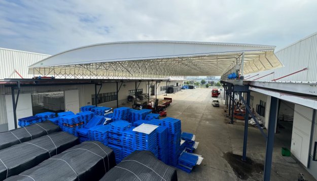 連城懸空電動雨棚